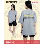 SPECTRUM 스펙트럼 신상티셔츠 2025 F W 데일리룩 오버핏티셔츠 GY 배드민턴 탁구 스쿼시 테니스 볼링 스포츠 라온스포츠 100 ST-2557