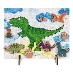 우드 펜던트 공룡 클레이아트 액자 - 1인세트 VCMQ2ITB