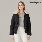 보니스팍스 보니스팍스 퀼팅 폭스 퍼 카라 여성 패딩 점퍼 XN4JJ012L0