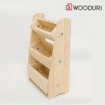 우드리 만들기 재료-안녕미니선반 3단 목공 DIY 체험 조립 영상 제공 우드