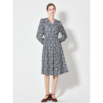 르샵 르샵 LeShop 브이넥 플라워 프린트 원피스 159000