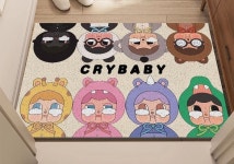 크라이 베이비 러그 발매트 인테리어 먼지털이 개업 선물 집 꾸미기 G1605