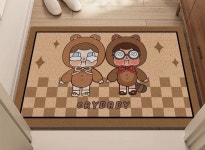 크라이 베이비 러그 발매트 인테리어 먼지털이 개업 선물 집 꾸미기 G1605