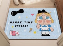 크라이 베이비 러그 발매트 인테리어 먼지털이 개업 선물 집 꾸미기 G1605