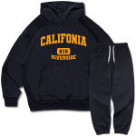 이지스튜디오 캘리포니아215 더블 코튼 후드 팬츠 오버핏 세트