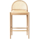 홈바 식탁 카페 카페대리석콘솔 3단 길이 스텐의자 식탁바 슬림식탁 선반 원형 E타입 라이트호두 쿠션