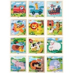 유아원교구 탈것 배 바다항해 원목 그림퍼즐 교통테마 사물인지놀이 조각맞추기 4세