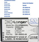 3 7V 2200mAh 리튬 이온 교체용 Garmin GPS 내비게이터 배터리 010-11599-00 010-11654-03 361-00053-00 361-00053-04