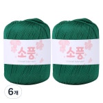 마마니트 마마니트 소풍 뜨개실 22 다크그린 6개