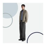 에잇세컨즈 트윌 해링턴 블루종 215939ay8a