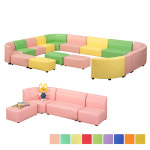 대영소파 대영쇼파 칼라다용도4종소파 초등용 앉은높이 350 1인용소파 MRC-161