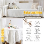 카우즈빈 102 x 71 초대형 야외 피크닉 담요 보헤미아 오버사이즈 비치 프린지 머신 세척