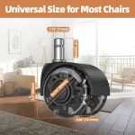 사무용 의자용 2 교체용 바퀴 컴퓨터 게이밍 유니버설 사이즈 11x22mm 롤러 블레이드 5개 세트 카펫