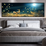 산수 자연 풍경 스티커 침실 거실 사무실 자연의풍경벽지 90 30 EZ-48