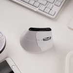 지클릭커 지클릭커 지클릭커 오피스프로 듀얼 휠마스터 버티컬 OP75 LCD 무소음 무선 블루투스 마우스