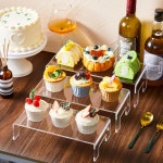 라탄뷰 3개 특대형 12 11 10 25 아크릴 디스플레이 라이저 클리어 선반 디스플레이 수집품 피규어용 두께 직사각형 스탠드 12 11 10 Inch 3