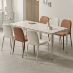 보니애가구 로프트 테이블 포세린 세라믹 식탁세트