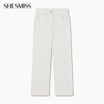 쉬즈미스 밴딩 기모 스트레이트 데님 팬츠 SSMSLP42010