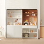 제크리 제크리 209 000원 카멜 홈카페 수납장 1000 E0 비스포크 주방수납장 냉장고장