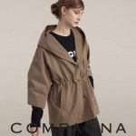 꼼빠니아 꼼빠니아 후드 트랜치 자켓