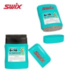스윅스 스키 스노보드 터치업 왁스 키트 - F4 왁스 포켓 에저 구미 스톤 브레이크 리테이너 스트랩이 포함된 종합 겨울 스포츠 유지 관리 세트