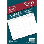 쿠오 바디스 2025 리필 장관 플래너 - 시간 관리 임명 조직자