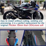 미드임탑 투어링 소프트 가죽 프론트 드라이버 리어 조수석 쿠션 시트 패드 리어 파이온 시트 B M W S1000RR S 1000 RR 액세서리 S-1000-RR