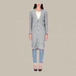 톰브라운 톰브라운 캐시미어 여성 가디건 드레스 FJT246A J0048 059