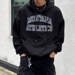 에이치뮤지엄 몬타나 오버핏 후드