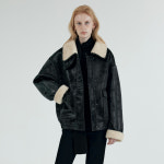 시야쥬 페이크 무스탕 봄버 자켓 siot4173