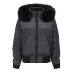 마스터바니에디션 셔링 슬리브 구스다운 퍼 후드 점퍼 421E4JP709