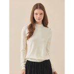 매긴 베이직 모크넥 소프트 니트 M5W1KT2041