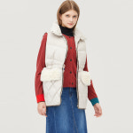 베네통 퍼 포켓 덕 다운 베스트 BAPDH1561