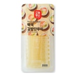 일미농수산 오늘좋은 백색 김밥 단무지 400g