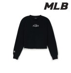 MLB 바시티 레터링 크롭 맨투맨 3FMTV1051-50