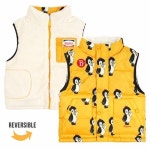 베베드피노 올 오버 리버서블 다운 퍼 베스트 BP34VT301