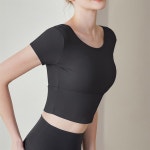 핏좋은 트레이닝티셔츠 헬스트레이닝복상의 요가복