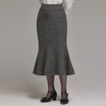포커스 샤이닝 머메이드 니트 울 스커트 PBINF5W1SK8131