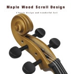 4 4 풀사이즈 첼로 세트 휴대용 가방 활 다리 로진 초급 학생 배스우드 악기 솔리드 우드 어쿠스틱 첼로 키트 매트 골든