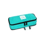 GS9 톡톡팬시 9000 쓰리 지퍼 필통 민트 색깔 5개