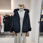 아이잗바바 아이잗바바 퍼 후드 렉스 디테일 점퍼 BRCA3FSP31