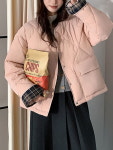 리브어스 노카라 패딩점퍼