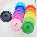 태양이네 베이직 빅버튼 칼라단추 왕단추