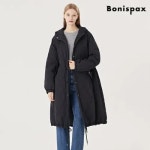 보니스팍스 여성의류 퀄팅 스트링 패딩 점퍼 XO4JJ020L0