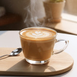 오브띠에 카페 글라스 커피 찻잔 6개 투명