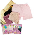 제임스딘 인정상회 물랑루즈 여성용 사각 드로즈 팬티 면 무봉제 심리스 세트 A-8 2매 105