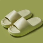 사무실실내화 말랑이 키높이 여성 슬리퍼 그린