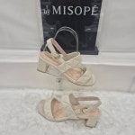 미소페 누빔 스트랩 샌들 112HH224FH020