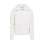 카사블랑카 퍼 칼라 리브 패디드 재킷 MAW25KW1048