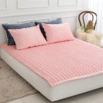 리빙홈 보들보들 플란넬 극세사 이불패드 카페트 러그